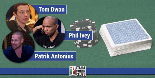 Cosa cambia nel ‘poker col mazzo ridotto’? Le teorie di Phil Ivey, Patrick Antonius e Tom Dwan