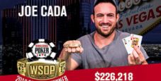 Joe Cada vince il terzo braccialetto al 3.000$ NL Shootout WSOP, al 100.000$ High Roller un dieci left DA URLO!!!
