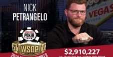WSOP – Petrangelo vince il suo secondo braccialetto dopo un High Roller dominato