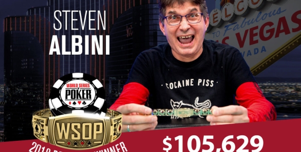 Jeff Lisandro cade in heads-up al $1,500 7-Card Stud: il braccialetto va al produttore di ‘In Utero’ dei Nirvana!!!