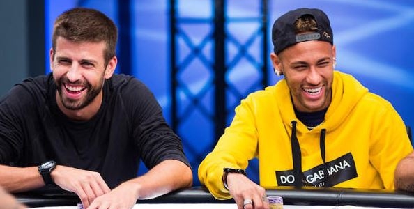 André Akkari batte l’amico Neymar JR. nel sit di beneficenza all’EPT di Barcellona