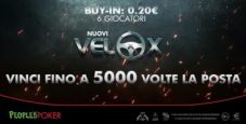 Novità d’agosto su People’s: VeloX da 20 cents e sei giocatori con montepremi fino 1.000€