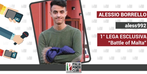 Il giovane Alessio ‘ales992’ Borrello vince il primo step verso Malta: “Che grande occasione!”