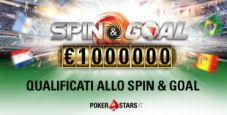 Qualificati GRATIS agli Spin&Goal da 5€, puoi vincere UN MILIONE!!!