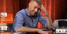 Big Game, big fold: Dan Shak spara tre overbet e Manig Loeser passa il suo full house!