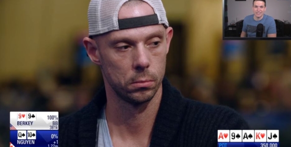 Polk condanna il fold di Berkey al main PCA: “Se oltre ai bluff battiamo del value è sempre call!”