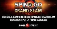 Su PokerStars arriva lo “Spin&Go Grand Slam”: il campione potrà vincere fino a 55.000€ bonus!