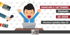 Vince 30.000€ in uno Spin&Go Max da 5€: il racconto di Giancarlo ‘SSatta84’ Sattanino
