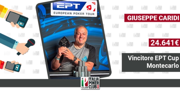Giuseppe Caridi e la picca nell’EPT Cup: ho spento il final table in 30 minuti