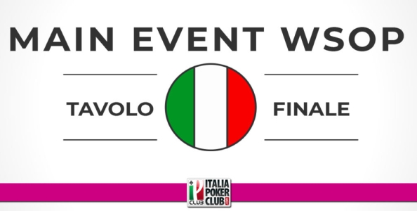 Chi sono gli italiani che hanno giocato il tavolo finale del Main Event WSOP?