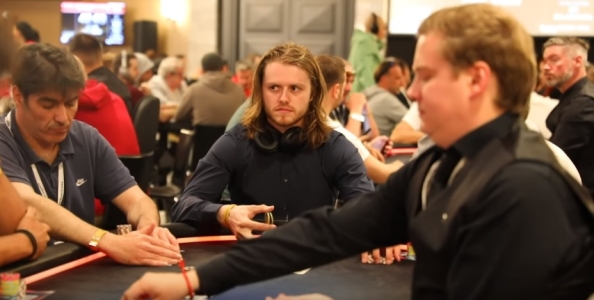 Foldare full? Il dubbio di Charlie Carrel al Main Event EPT Barcellona