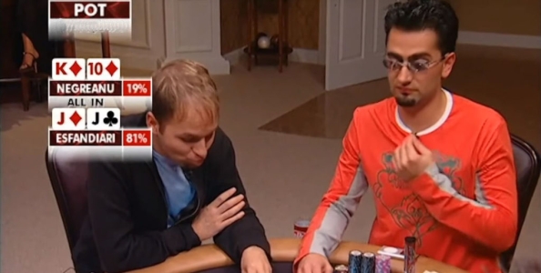 Il tell di Daniel Negreanu svelato da Antonio Esfandiari