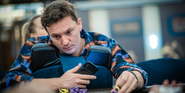 Dwan va all in e Sam Trickett pensa di chiamare con 9 high