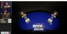 La mano che ha consegnato a Isildur1 il 25K 8-max del Super High Roller Bowl online