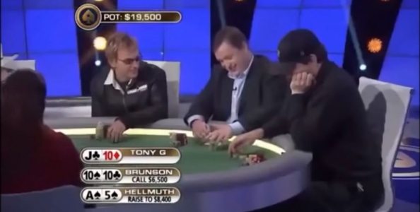 Big Game PokerStars: TonyG vs Brunson, una mano non convenzionale