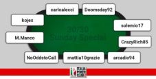 I grafici e le statistiche dei finalisti del Sunday Special 30/30