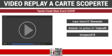 Video-replay a carte scoperte: il tavolo finale del Main Event ICOOP vinto da Lorispecial18