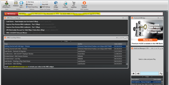 Ultimo giorno di vita per Holdem Manager 2