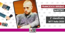 L’incredibile 2020 ai tornei di poker online del 24enne Francesco Biribao