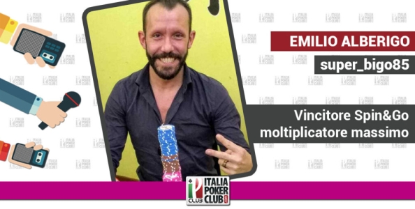 Meglio se in game non te ne accorgi: Emilio Alberigo racconta la vittoria dello Spin dal moltiplicatore massimo