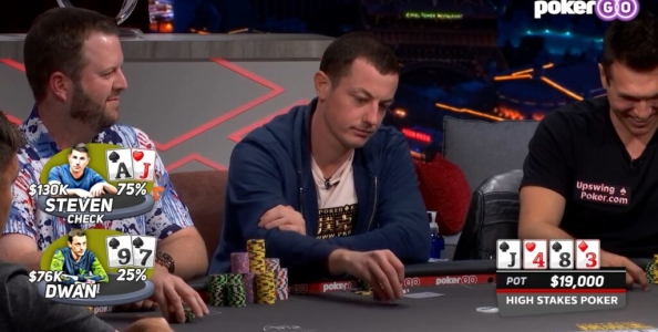 High Stakes Poker: una triple barrel in bluff di Tom Dwan