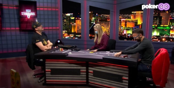 La mano in cui Daniel Negreanu ha fatto piangere Phil Hellmuth nel primo round della sfida heads-up