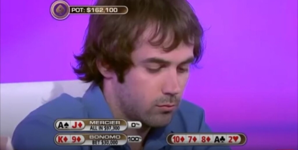 Big Game PokerStars: Mercier vs Bonomo, mossa giusta al momento sbagliato