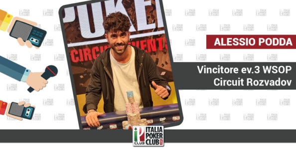 Vincere l’anello WSOPC dopo 7 anni di assenza dai tornei live: il racconto di Alessio Podda