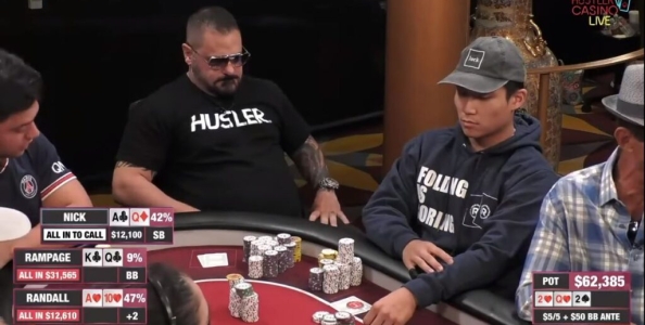 Deep cash game 5/5 : una brillante ma discutibile scelta