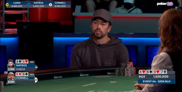 WSOP 2021: Mateos vs Cornell, due assi problematici al final table