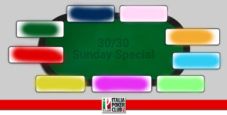 I grafici e le statistiche dei finalisti del Sunday Special 30/30