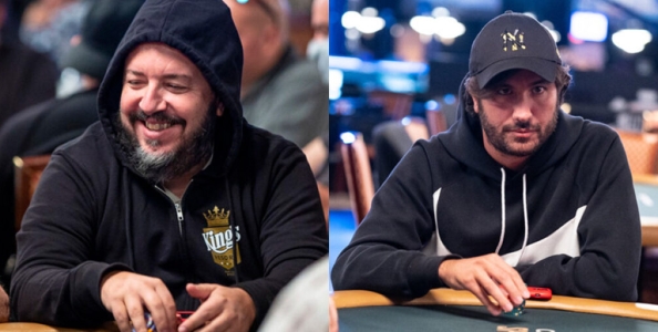 WSOP 2021 – Dario Sammartino e Max Pescatori al day 2 del Championship H.O.R.S.E.