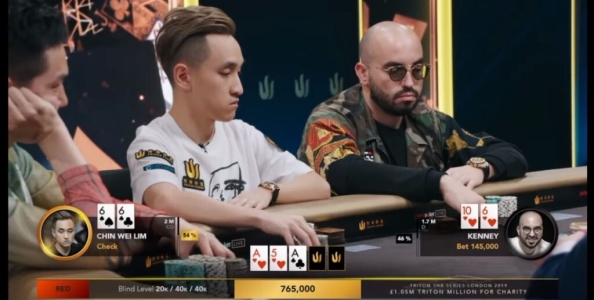 partypoker Triton Million: Lim vs Kenney, quando essere aggressivi non aiuta