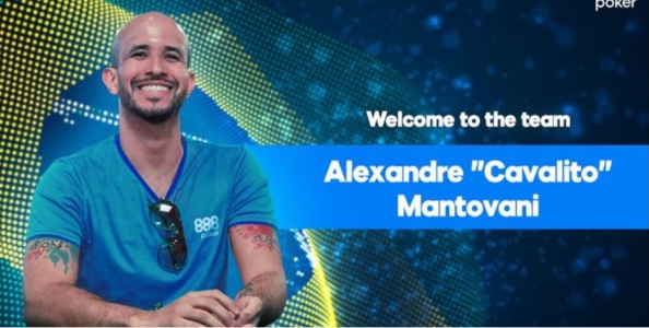 Alexandre Cavalito Mantovani è il nuovo pro di 888 Poker