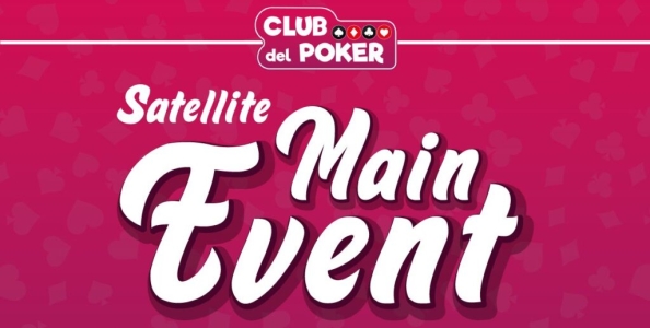 Il 18 aprile su PokerStars iniziano i satelliti per il Club del Poker Main Event