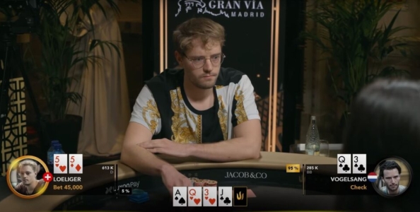 Il super bluff di Linus Loeliger a Tom Vogelsang al 50K Triton SHR Series