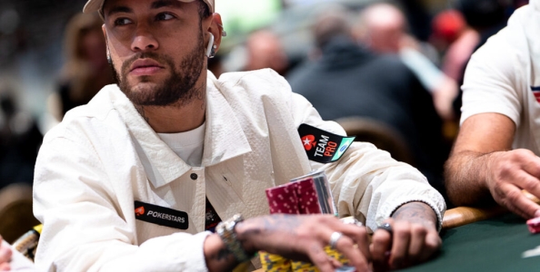 Primo in the money alle WSOP per Neymar jr, ma la security vuole cacciarlo dal casinò