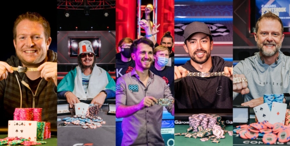 Gli avversari ai tavoli degli 11 italiani al day 4 del Main Event WSOP