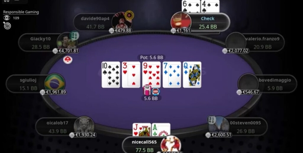 Video replay a carte scoperte tavolo finale Sunday Million XII di PokerStars