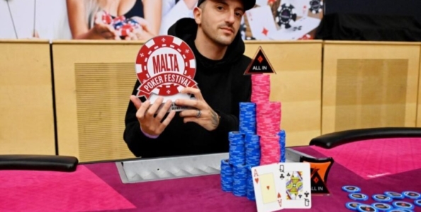Poker Live: Mirko Mostaccio trionfa nel Malta Poker Festival su 1.325 rivali, D’Alterio terzo