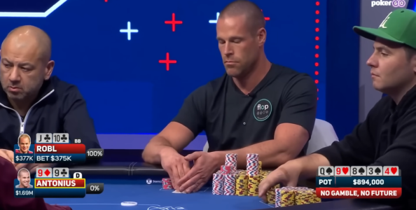 Set fatale per Antonius, poteva foldare sulla triple barrel di Robl?