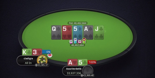 Video-replay a carte scoperte: il tavolo finale del Main Event Galactic Series con Di Giacomo e Favia