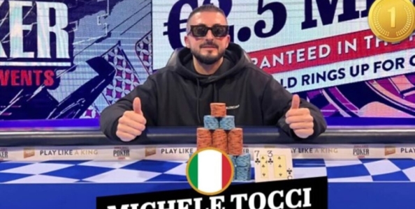 WSOPC: altro ring per l’Italia, ci pensa Michele Tocci nel Fifty Stack e Pisciotti chiude terzo