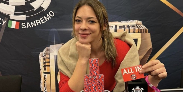 Poker Live: Rebecca Rivoli shippa il primo a Ring a Sanremo, BOM da record con 5.799 paganti