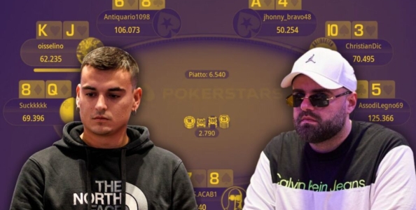 Il replay a carte scoperte del Sunday High Roller vinto da Alex ‘Suckkkkk’ D’Amore, anche ‘Gasparotto10’ al final table!