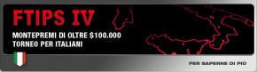 FTIPS Main Event con $25.000 garantiti al via domenica 29 marzo