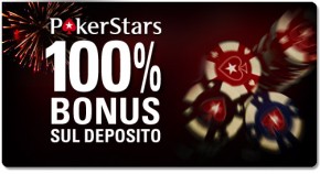 Bonus sul deposito di 400 euro su Pokerstars.it