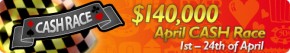 Expekt – Cash race di Aprile