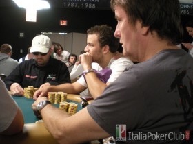 Wegher al  tavolo con Mizzi e Ulliot