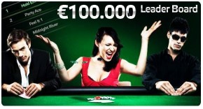 Party Poker – Classifiche Settimanali e mensili con 100.000 euro in palio